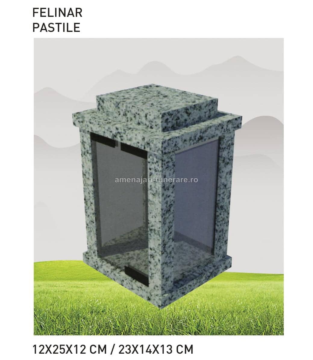 Felinar pastila - accesoriu monument funerar la amenajari-funerare.ro