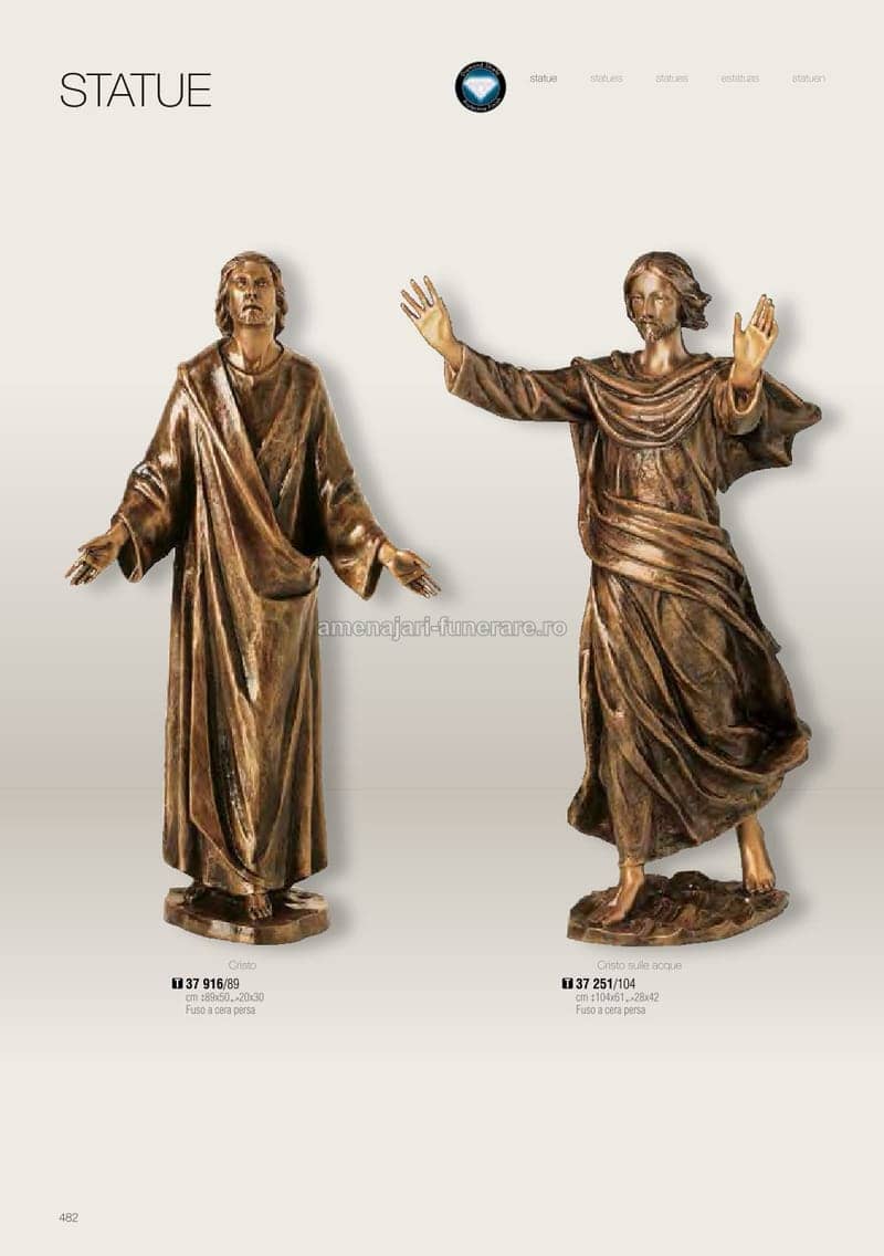 Accesoriu bronz Caggiati cod 0482 - accesoriu bronz Caggiati pentru monument funerar granit la amenajari-funerare.ro
