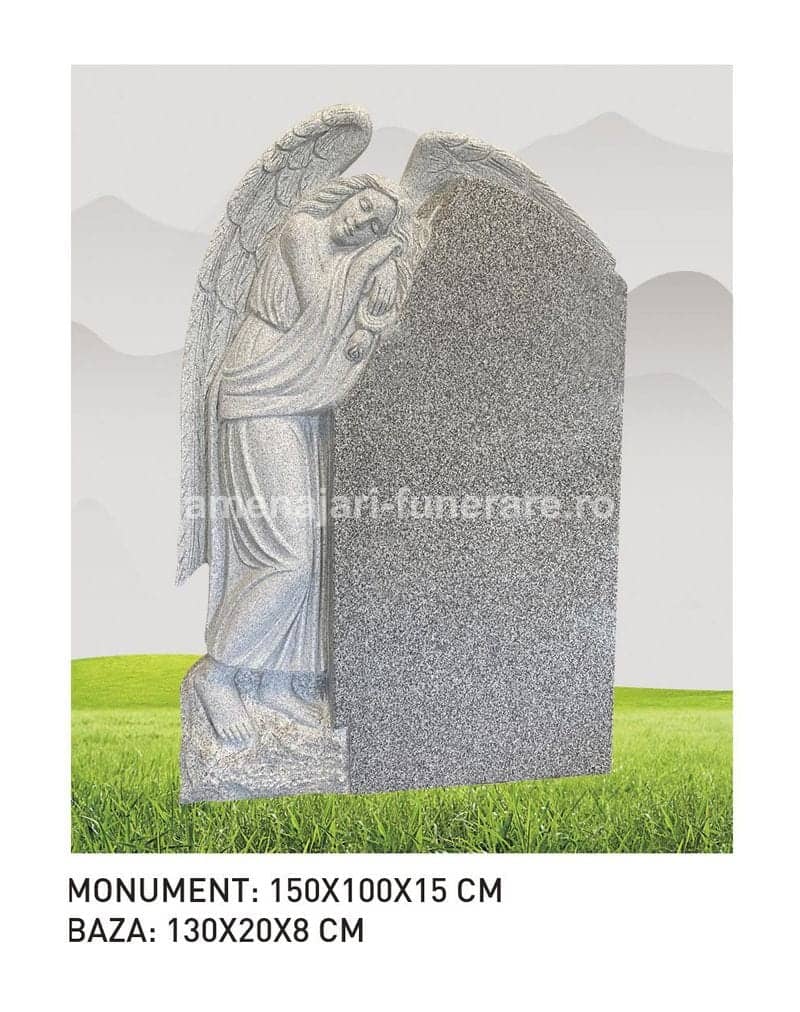 Cruce granit model 1 - cruce granit pentru mormânt la amenajari-funerare.ro