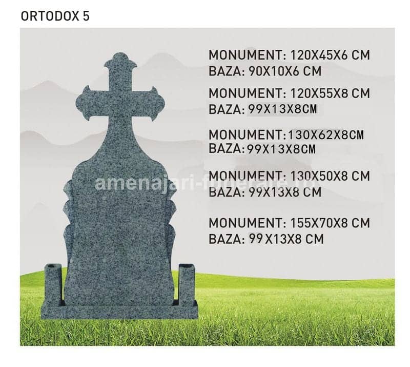 Cruce granit model 18 - cruce granit pentru mormânt la amenajari-funerare.ro