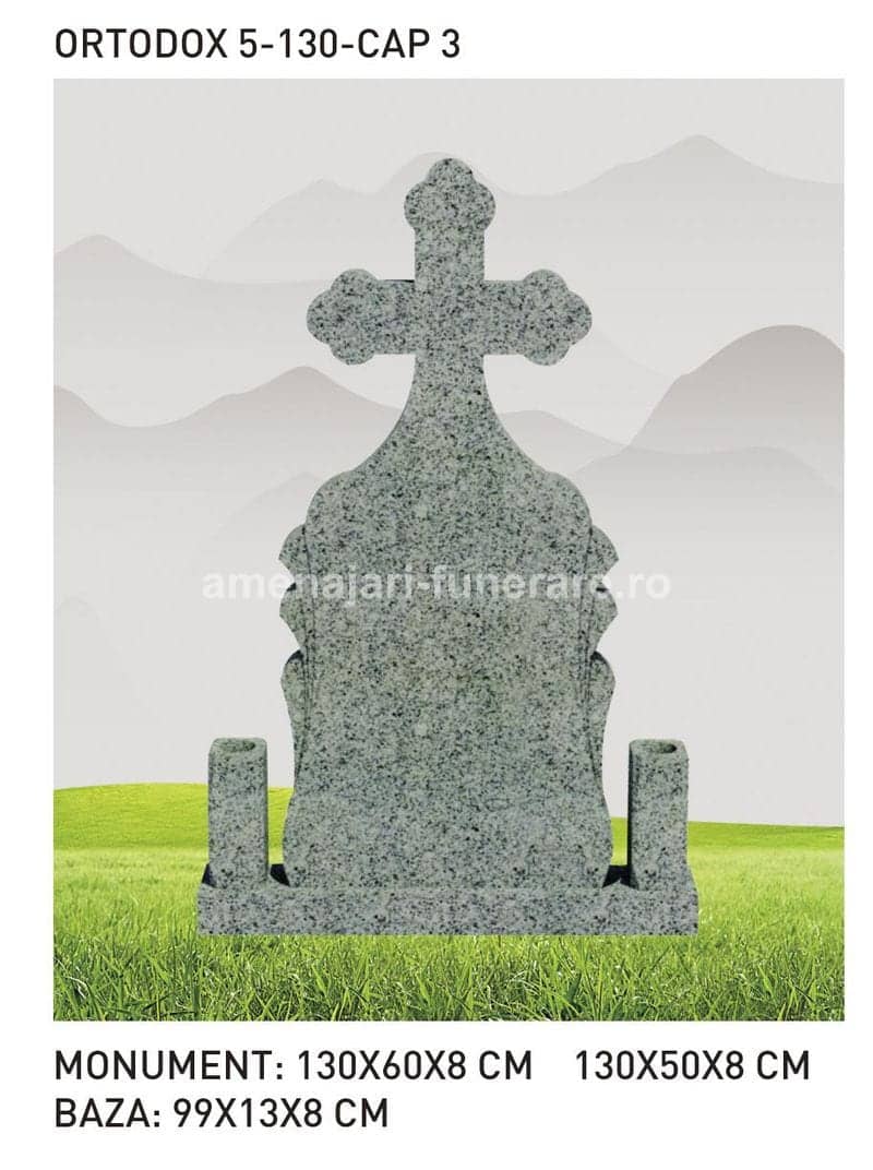 Cruce granit model 19 - cruce granit pentru mormânt la amenajari-funerare.ro