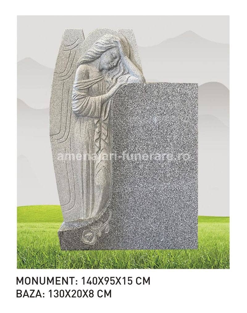 Cruce granit model 2 - cruce granit pentru mormânt la amenajari-funerare.ro