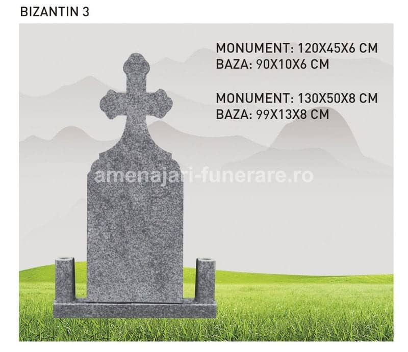 Cruce granit model 20 - cruce granit pentru mormânt la amenajari-funerare.ro