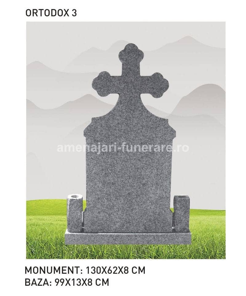 Cruce granit model 21 - cruce granit pentru mormânt la amenajari-funerare.ro