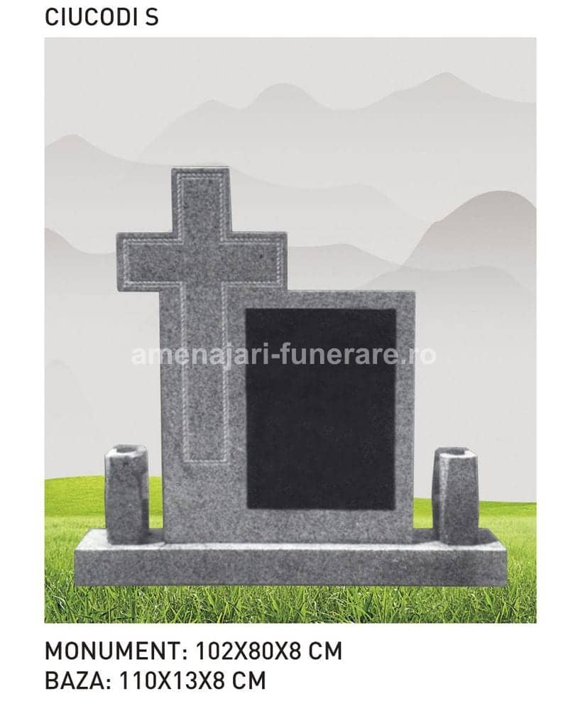 Cruce granit model 25 - cruce granit pentru mormânt la amenajari-funerare.ro