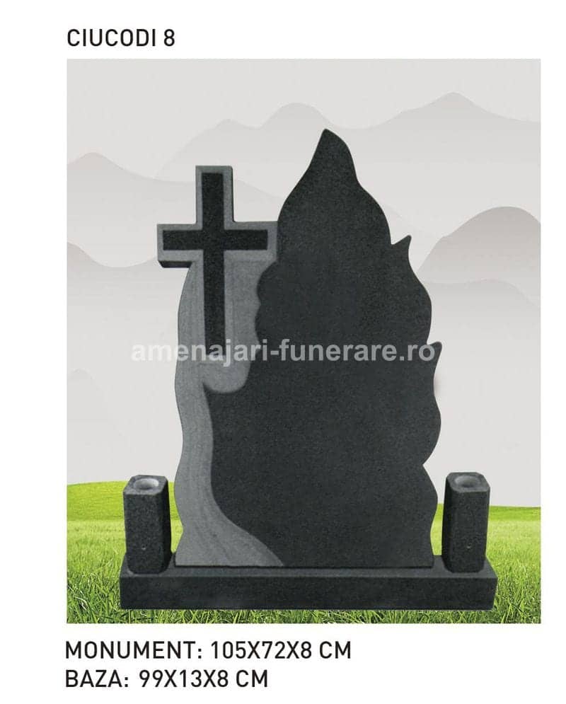 Cruce granit model 31 - cruce granit pentru mormânt la amenajari-funerare.ro