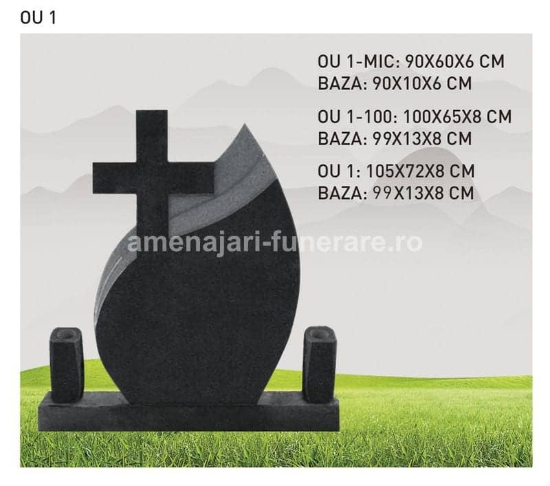 Cruce granit model 32 - cruce granit pentru mormânt la amenajari-funerare.ro