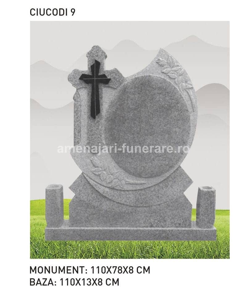 Cruce granit model 5 - cruce granit pentru mormânt la amenajari-funerare.ro