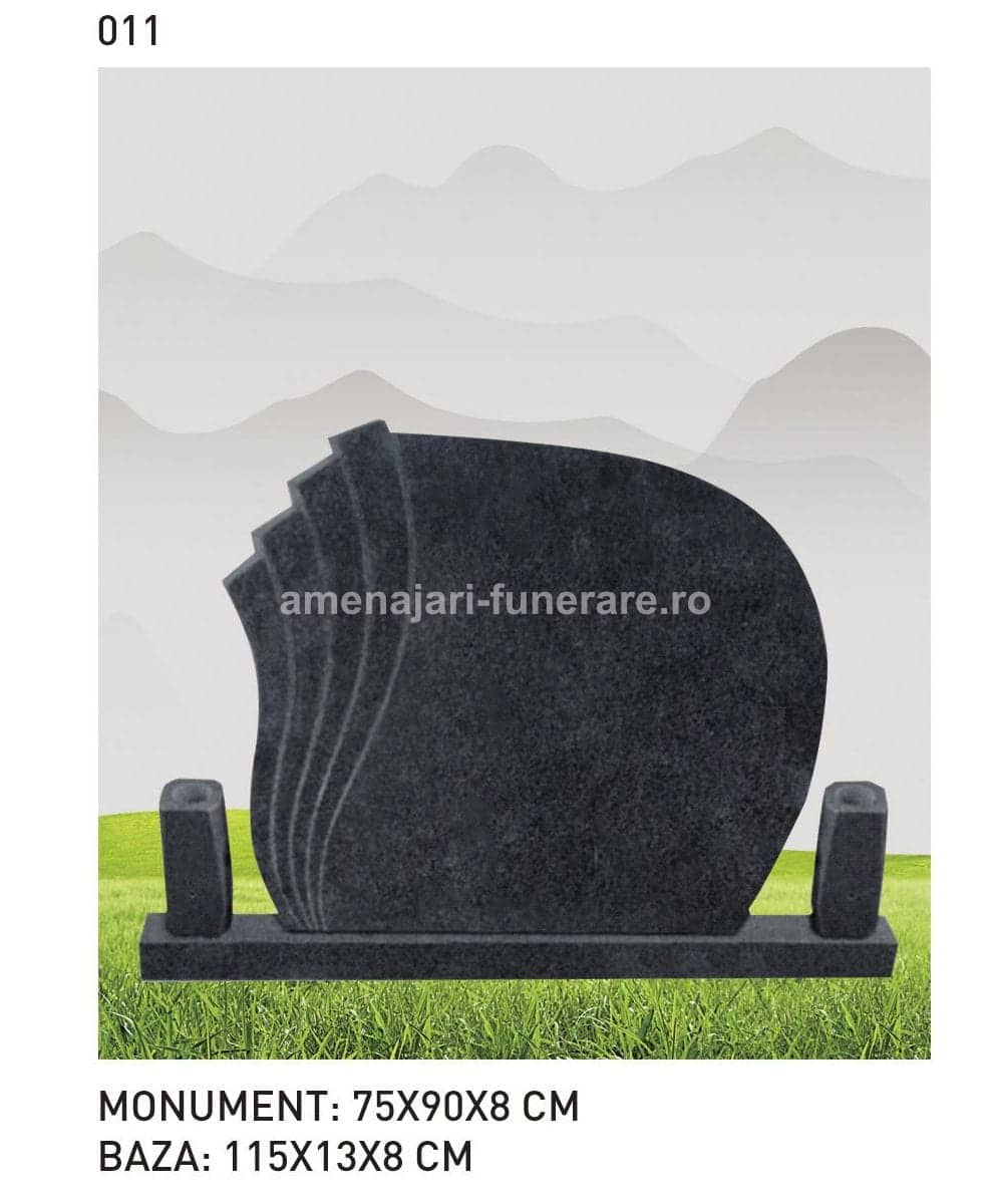 Cruci funerare din marmură și granit