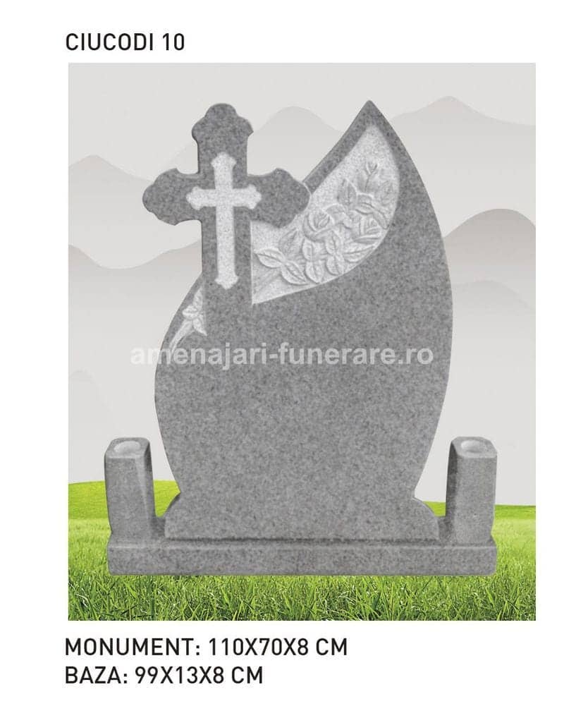 Cruce granit model 6 - cruce granit pentru mormânt la amenajari-funerare.ro