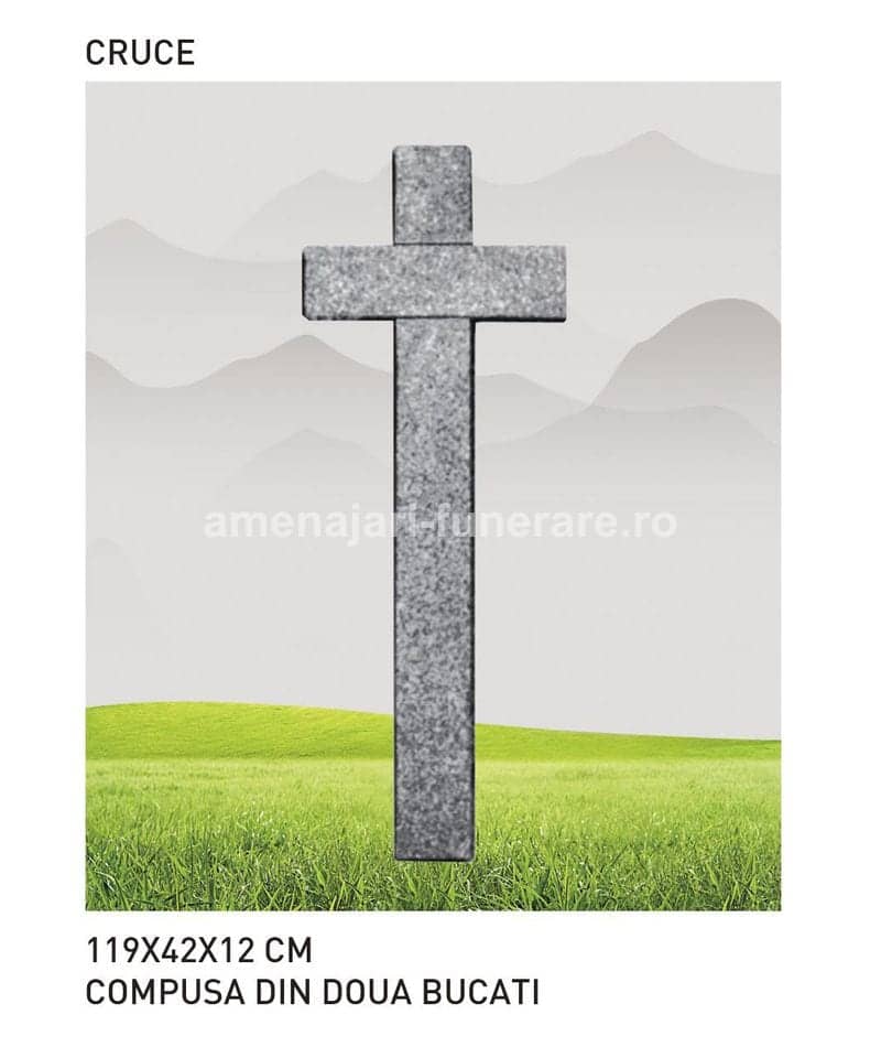 Cruce granit model 81 - cruce granit pentru mormânt la amenajari-funerare.ro