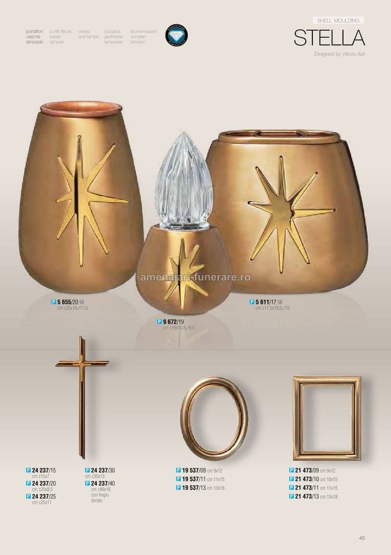 Accesoriu bronz Caggiati cod 0045 - accesoriu bronz Caggiati pentru monument funerar granit la amenajari-funerare.ro