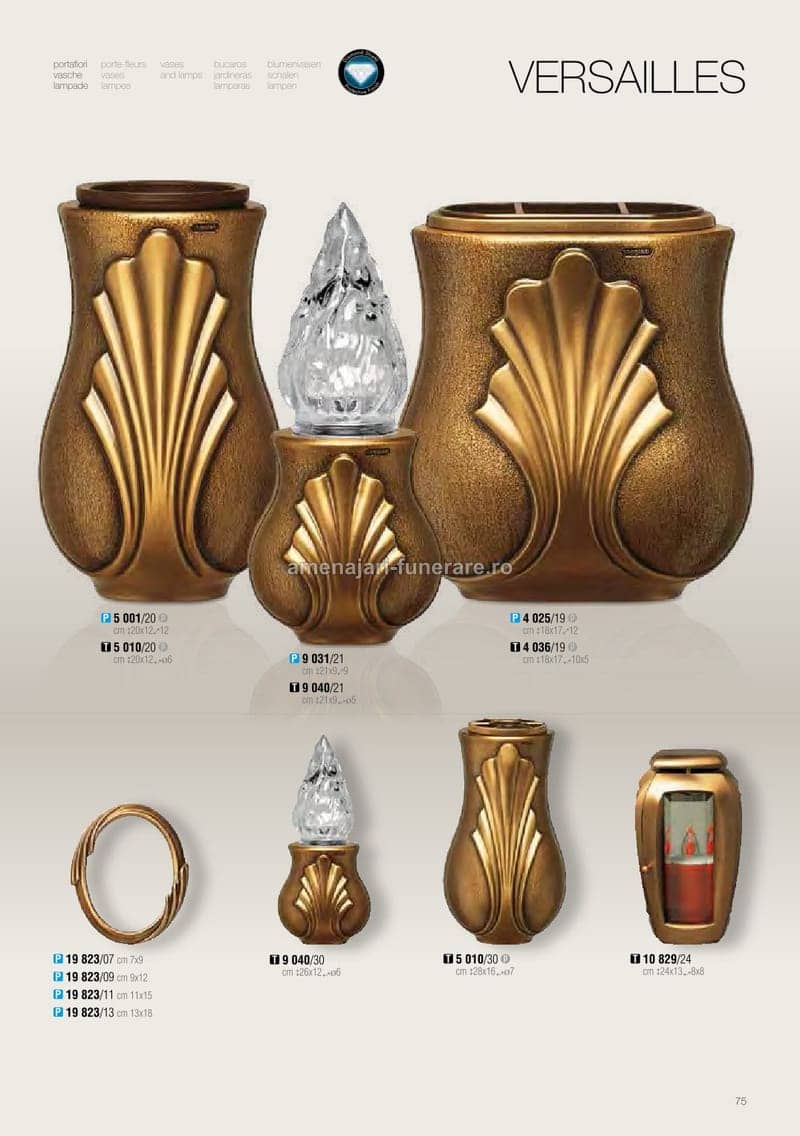 Accesoriu bronz Caggiati cod 0075 - accesoriu bronz Caggiati pentru monument funerar granit la amenajari-funerare.ro