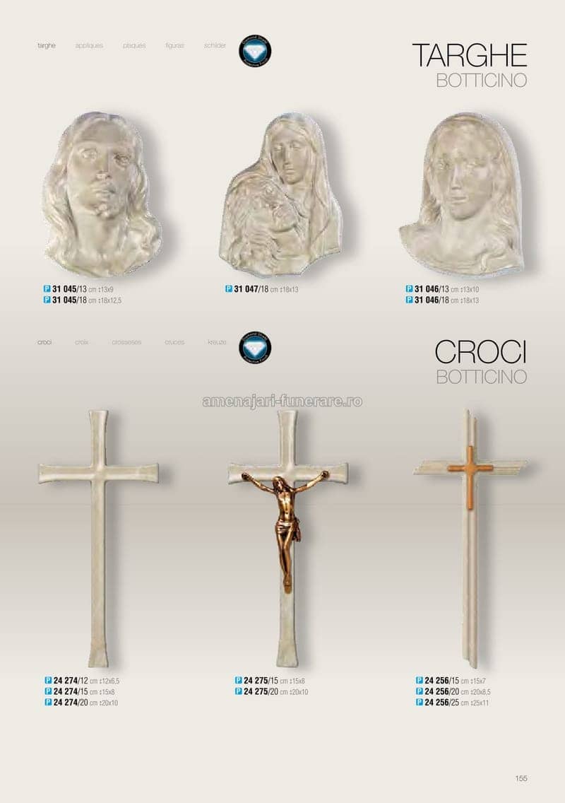 Accesoriu bronz Caggiati cod 0155 - accesoriu bronz Caggiati pentru monument funerar granit la amenajari-funerare.ro