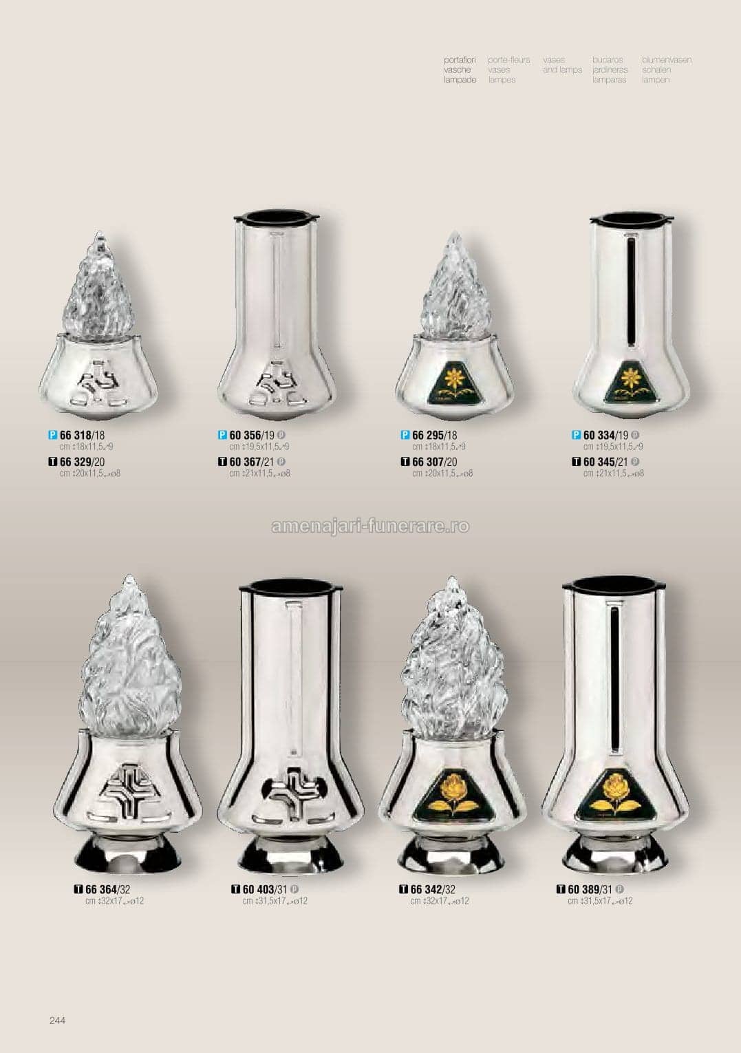 Accesoriu bronz Caggiati cod 0244 - accesoriu bronz Caggiati pentru monument funerar granit la amenajari-funerare.ro