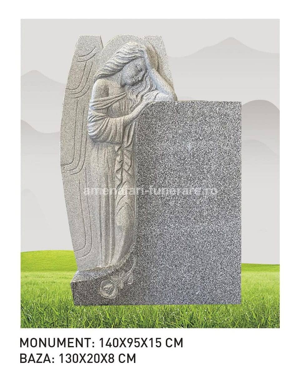 Cruce granit model 2 - cruce granit pentru mormânt la amenajari-funerare.ro