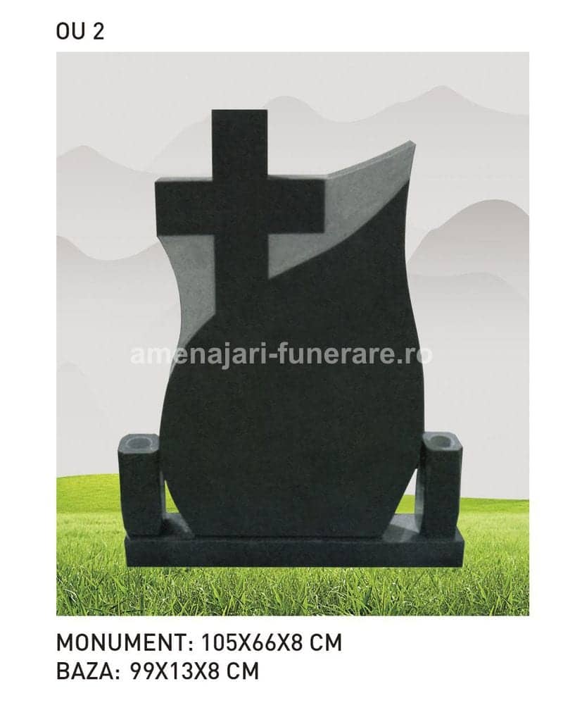 Cruce granit model 27 - cruce granit pentru mormânt la amenajari-funerare.ro