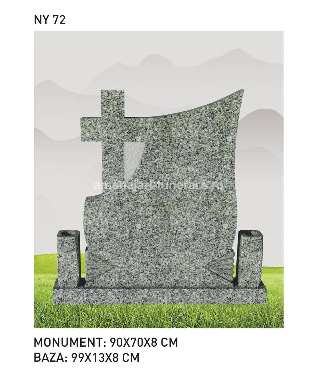 Cruce granit model 29 - cruce granit pentru mormânt la amenajari-funerare.ro