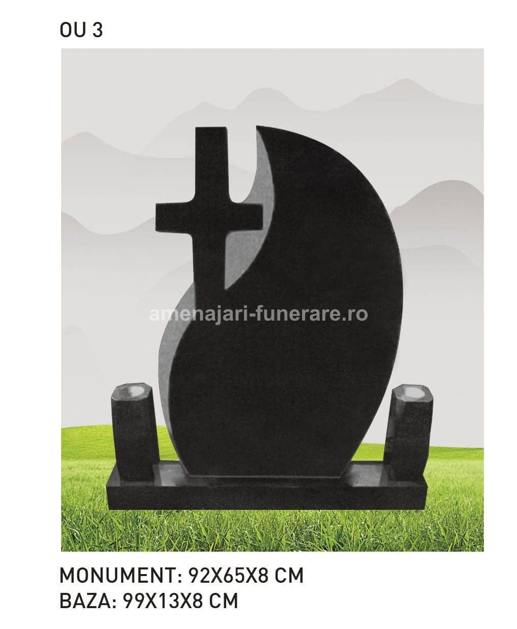 Granit Padang Dark pentru monumente funerare