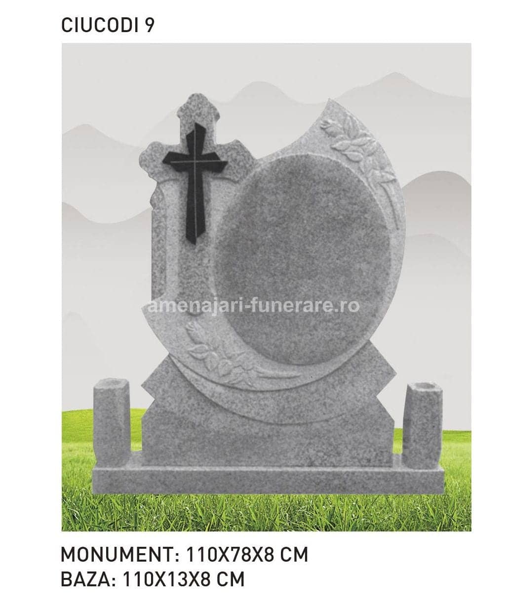 Granit Gri Tarn pentru monumente funerare