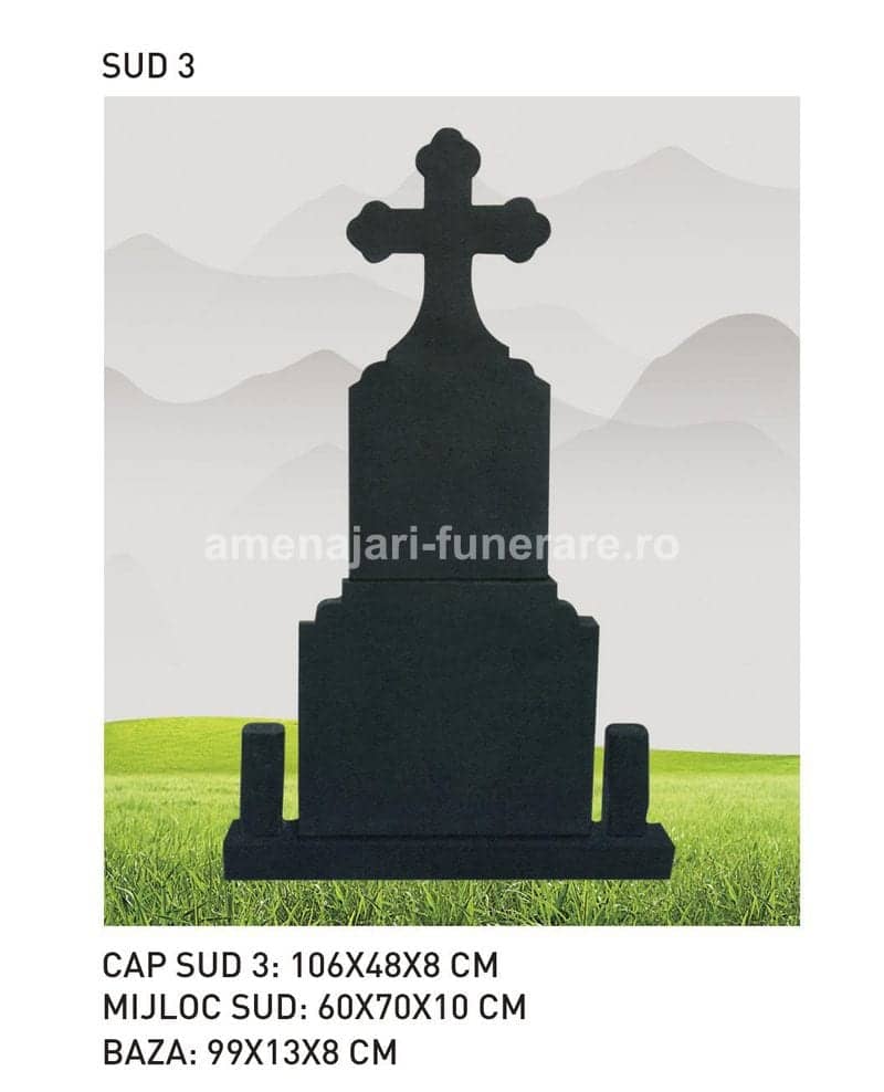 Cruce granit model 65 - cruce granit pentru mormânt la amenajari-funerare.ro