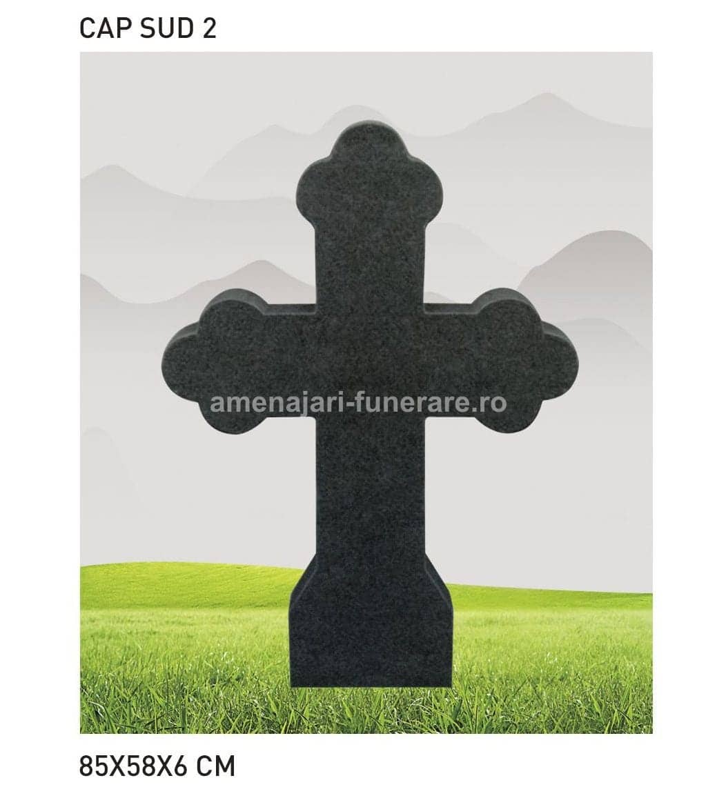 Cruce granit model 85 - cruce granit pentru mormânt la amenajari-funerare.ro